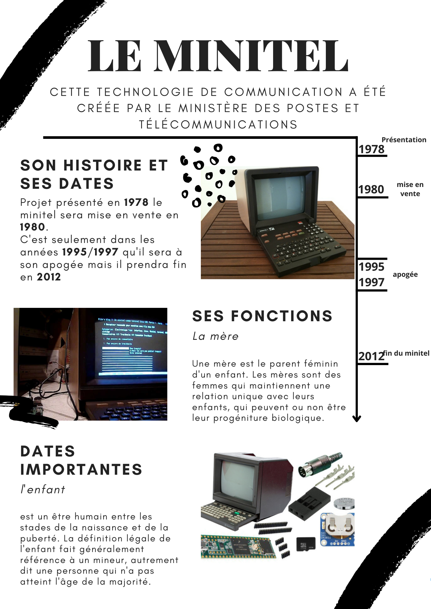 Article sur le minitel